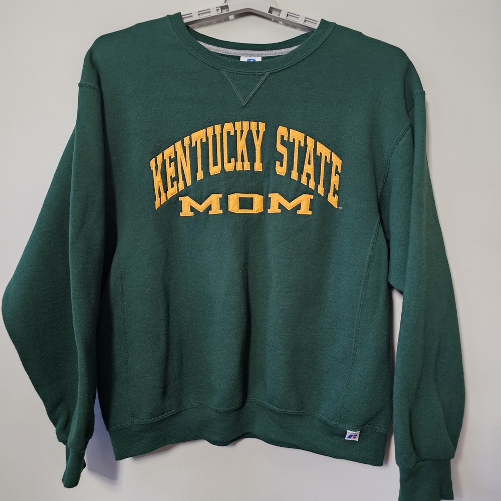 Vintage Russell Athletic Kentucky Wildcats Mom Sweatshirt Women's Size XXL Green